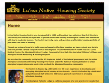 Tablet Screenshot of lnhs.ca